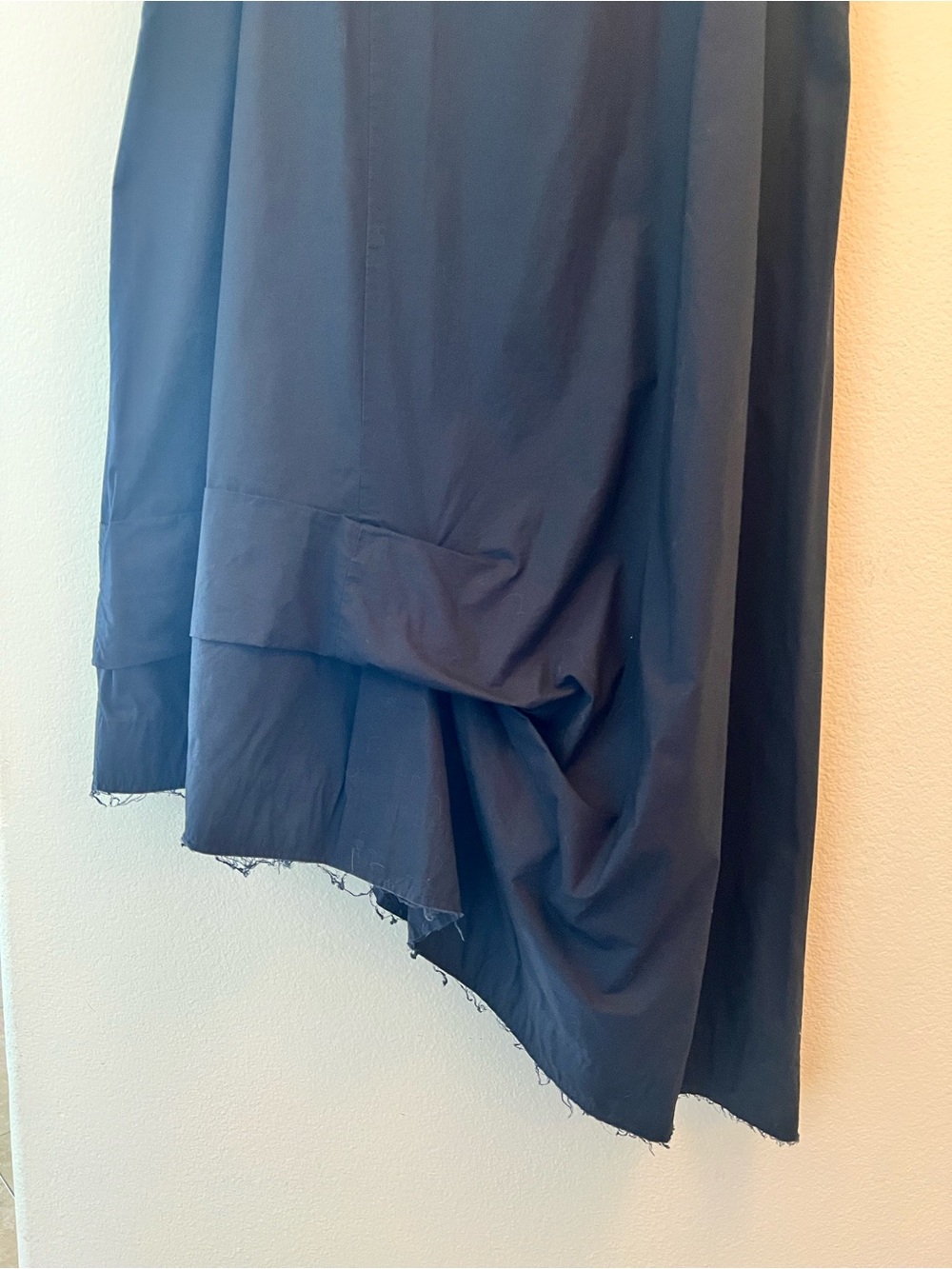 COS navy blue Asymmetric Women's Skirt - Picture 2 of 6